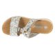 3. Rieker Slides Shoes 66292-90 Białe 36