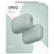 6. Etui UNIQ Lino Silicone na AirPods Pro 3 - zielone