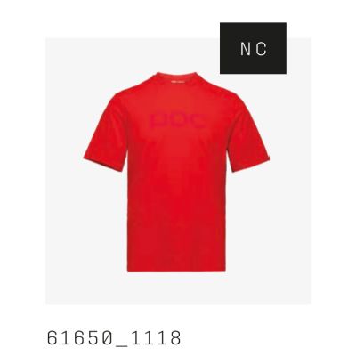 Koszulka POC Tee czerwona