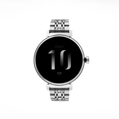 4. Smartwatch HiFuture Aura damski  - srebrny