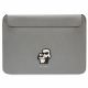Pokrowiec Karl Lagerfeld Saffiano Karl&Choupette na laptopa 14" - srebrny