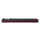 5. Klawiatura do gier Montech MKey TKL Darkness - GateronG Pro 2.0 Czerwona (US)
