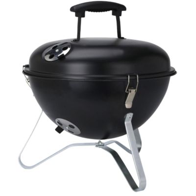 5. GRILL TURYSTYCZNY KULISTY 37CM CZARNY