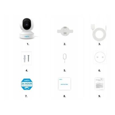 19. Kamera IP do monitoringu Reolink E340