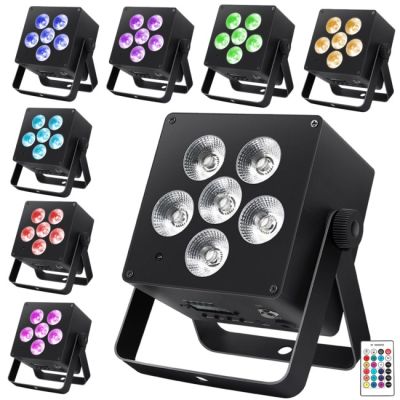 Reflektor bateryjny LIGHT4ME ACCU PAR RGBWA-UV