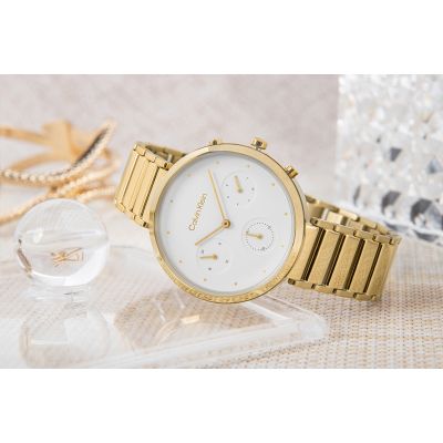 6. Zegarek Damski CALVIN KLEIN Minimalistic T Bar 25200284 + BOX