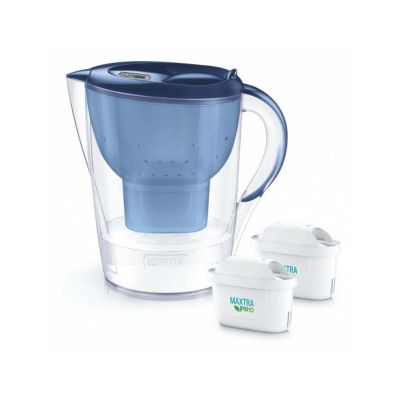 Dzbanek filtrujący Brita Marella XL+2 wkłady MaxtraPro PP (3,5l; niebieski)