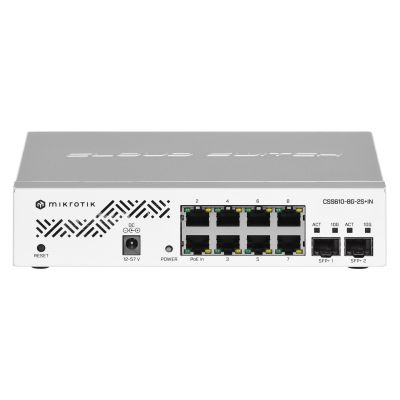 2. Switch Mikrotik CSS610-8G-2S+IN 10p  Managed Gigabit/10G