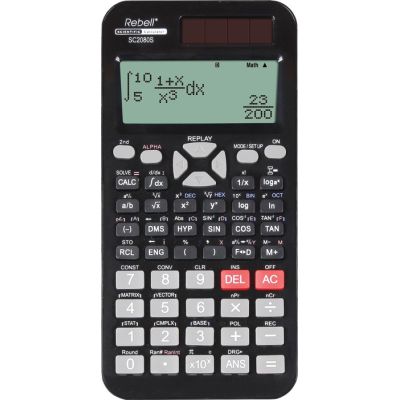 Rebell SC2080S kalkulator Kieszeń Kalkulator naukowy Czarny
