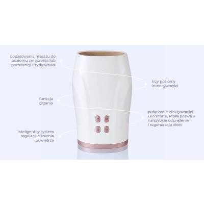3. Extralink Lifestyle Hand Massager 01 | Masażer do dłoni | 5W, USB Typ C