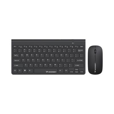 4. Zestaw bezprzewodowy klawiatura mysz bezprzewodowa 2.4 GHz - czarny