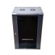 11. Extralink Szafa rack 18U 600x450 Czarna montowana na ścianie