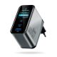 9. EVERACTIVE ŁADOWARKA SIECIOWA GAN 1 X USB, 2 X USB-C QUICK CHARGE 4+ 67W CZARNA SC-670Q