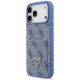 2. Etui Guess 4G nauble Card Triange na iPhone 18 Pro Max / 17 Pro Max - niebieskie