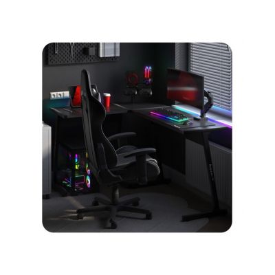 7. Biurko gamingowe Huzaro Hero 6.0 Black RGB