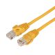 2. Patchcord UTP A-LAN KKU5ZOL0.5 (RJ45 - RJ45 ; 0,50m; UTP; kat. 5e; kolor żółty)