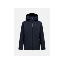 Kurtka męska PEAK PERFORMANCE M Treeline Hipe 2.5L Shell Jacket kolor czarny