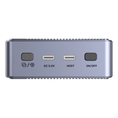 10. Unitek obudowa 2x M.2 20 Gb/s  RAID0, RAID1 + klonowanie