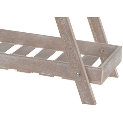 6. KWIETNIK DREWNIANY SKŁADANY 3 PÓŁKI