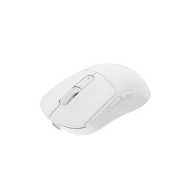 Mysz dla graczy Fury Tanto T4 12000DPI RGB biała gamingowa bezprzewodowa