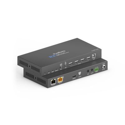 4. PureLink - PureTools - Zestaw przedłużacza HDBaseT z USB 2.0 i funkcją Audio Breakout, 4K (PT-HDBT-1010)