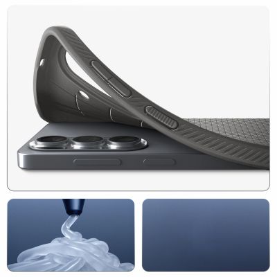 17. Etui Spigen Liquid Air na Samsung Galaxy S26 - szare
