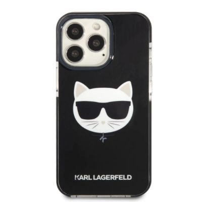 3. Etui Karl Lagerfeld Choupette Head na iPhone 13 Pro Max - czarne