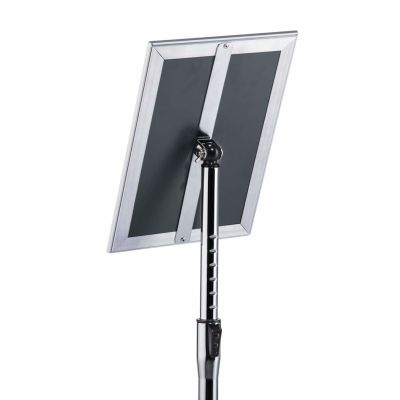 6. Durable 479823 Uchwyt na znak i stojak informacyjny A4 Aluminium, Plastik, Stal Srebrny