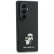 3. Etui Karl Lagerfeld Saffiano Karl&Choupette Pin na Samsung Galaxy Z Fold 8 Ultra - czarne
