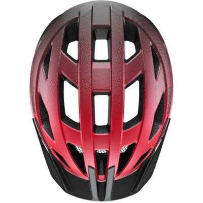 2. Kask rowerowy UVEX I-vo 2 56-60cm, red/black matt