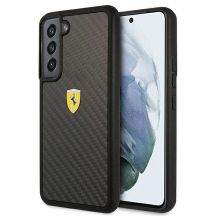 Etui Ferrari On Track Real Carbon na Samsung Galaxy S22+ - czarne
