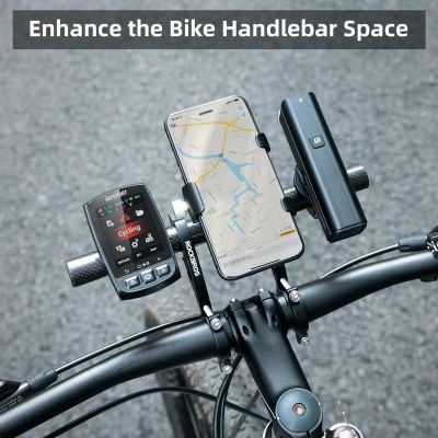 4. Rockbros uchwyt rowerowy, przedłużka kierownicy