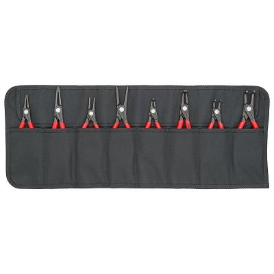 Szczypce segerowe do pierścieni osadczych zestaw (8 szt.) Knipex