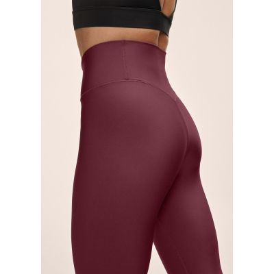 2. Legginsy treningowe damskie CASALL Graphic High Waist Tights kolor bordowy