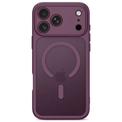 10. Etui Tech-Protect BasicMag MagSafe na iPhone 17 Pro Max / 18 Pro Max - burgundowe matowe