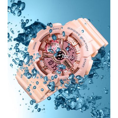 3. Zegarek Damski Skmei 1688PK + BOX