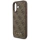 6. Etui Guess 4G Classic na iPhone 17 - brązowe