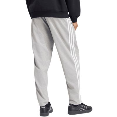 3. Spodnie męskie adidas Essentials 3-Stripes Single Jersey Tapered Open Hem szare KY4215