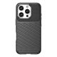 2. Etui silikonowe Thunder Case do iPhone 16 Pro Max - czarne