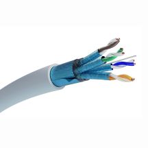 Extralink CAT6A FFTP (F/FTP) Wewnętrzny | Kabel sieciowy skrętka | 50m