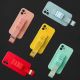 12. Rope case żelowe etui ze smyczą łańcuszkiem torebka smycz Samsung Galaxy S21+ 5G (S21 Plus 5G) ciemnozielony