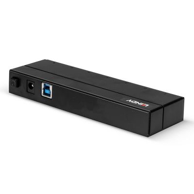 2. Lindy 43228 huby i koncentratory USB 3.2 Gen 1 (3.1 Gen 1) Type-A 5000 Mbit/s Czarny