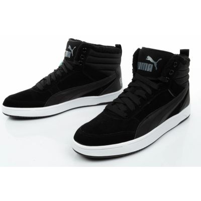 8. Puma buty męskie Rebound Street czarne za kostkę ocieplane