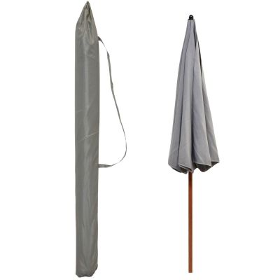 6. PARASOL OGRODOWY 220CM SZARY