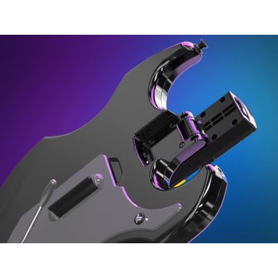 22. PDP Riffmaster Czarny, Szary Gitara Analogowa/Cyfrowa PC, PlayStation 4, PlayStation 5
