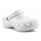 2. Crocs Classic Platform Glitter Clog W 207241-0WV Chalk