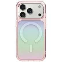 Etui UNIQ Coehl Estelle Magnetic Charging na iPhone 18 Pro Max / 17 Pro Max - różowe
