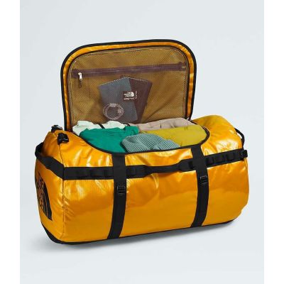 4. Torba Base Camp Duffel XXL - summit gold - TNF black