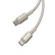 2. Kabel Baseus Tungsten Gold USB-C / USB-C 100W 1m - złoty