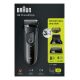 5. Braun 3000BT Bateria 5 7 mm Mokry & Suchy Czarny, Szary